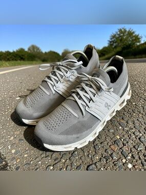 ON Cloud Cloudswift 3 Alloy Glacier Sneaker 3MD10560094 Men 10.5 Cloudtec Helion